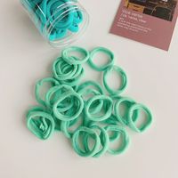 Korean Color Gradient Hair Ring Box Towel Ring Seamless High Elastic Hair Rope Set  Wholesale sku image 4