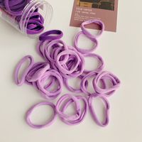 Korean Color Gradient Hair Ring Box Towel Ring Seamless High Elastic Hair Rope Set  Wholesale sku image 5