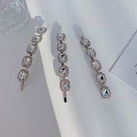 Korean Small Incense Diamond Side Clip Hairpin Full Of Diamond Alloy Clip Wholesale sku image 1