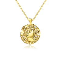 Fashion Twelve Constellation Pendant Women's Necklace sku image 4