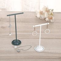 Wrought Iron Earring Display Stand Jewelry Stand Three-piece Set Wholesale sku image 13