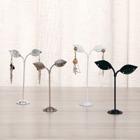 Wrought Iron Earring Display Stand Jewelry Stand Three-piece Set Wholesale sku image 9