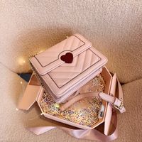 Neue Trendige Mode One Shoulder Chain Bag Textur All-match Messenger Small Square Bag main image 2