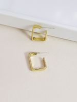 Fashion New Geometric Simple Metal Hot-selling Alloy Earrings main image 5