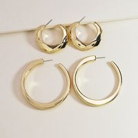 New Fashion Metal C-shaped Simple Alloy Earrings For Women main image 1
