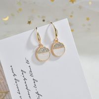 Micro-inlaid Fashion Wild Romantic Korean New Trendy Women's Earrings main image 2