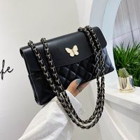 New Trendy  Fashion Rhombus Chain Bag  Wild Small Square Bag sku image 3