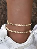 Fashion Chain Combination Women's Bracelet Wholesale main image 3