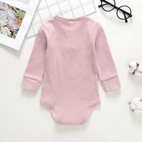 Climbing Fart Clothes Triangle Romper Pure Cotton Pit Strip Infant Spring Jumpsuit For Newborn Baby main image 3