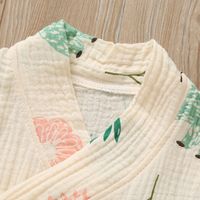 Short-sleeved Kimono Soft  Comfortable Printing Baby Romper Jumpsuit Hot Sale main image 6