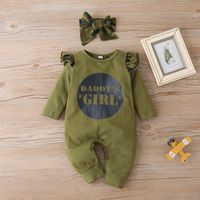 New  Fashion Infant Camouflage One-piece Baby Outing One-piece Clothes Hot-selling main image 3