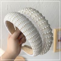 Fashion Pearl Hairband  Ladies Retro   Headband Wholesale main image 1