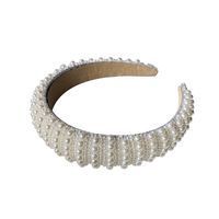 Fashion Pearl Hairband  Ladies Retro   Headband Wholesale main image 6
