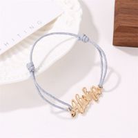 Fashion Three-piece Letter Boho Style Alloy Bracelet  Wholesale main image 6