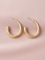 Popular New Metal Texture  Hot-selling  Earrings Wholesale main image 5