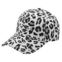 New Fashion Casual All-match Lovers Curved Brim Leopard  Cap main image 6