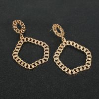 Alloy Geometric Minimalist Gold Earrings Wholesale Nihaojewelry main image 4