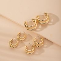 Simple Retro Fashion Metal Earring Jewelry Wholesale main image 3