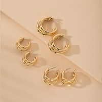 Simple Retro Fashion Metal Earring Jewelry Wholesale main image 4