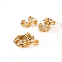 Simple Retro Fashion Metal Earring Jewelry Wholesale main image 6