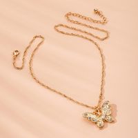 Luxury Butterfly Simple Fashion Necklace Wholesale main image 3