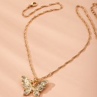 Luxury Butterfly Simple Fashion Necklace Wholesale main image 5