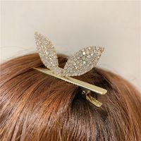 Korean Duckbill Clip Bowknot Cute Ear Hairpin Rabbit Ears Hair Ornwholesale main image 6