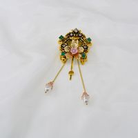 Fashion Personality Tassel Flower Palace  Vintage Brooch Wholesale main image 5