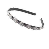 Sweet  Rhinestone Headband  Imple Crystal Flower Headdress main image 2