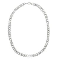 Gold And Silver Two-color Metal Stitching Clavicle Chain  Geometric  Snake Bone Necklace sku image 2