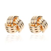 New Geometric Wild Spiral Fashion Alloy Women's Earrings sku image 1