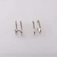 New Metal One-piece Hook Earring Style Simple Nail Earrings Wholesale sku image 2