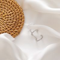 Mode Perle Strass Multi-kreis Retro Einfache Dreischichtige Spleißlegierung Ohr Knochenclip sku image 1