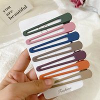 Morandi Color Hairpin Headdress Broken Hair Fixed Hair Clip Hairpin Wholesale sku image 9