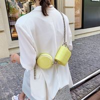 New  Simple  Versatile Solid Color One-shoulder Mother-and-child Bag main image 4
