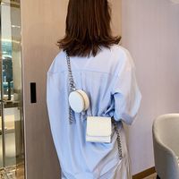 New  Simple  Versatile Solid Color One-shoulder Mother-and-child Bag main image 5