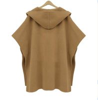 Women's Cloak Woolen Coat Autumn New Clothes Woolen Coat Fat Plus Fertilizer To Increase The Cloak main image 5