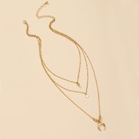 Fashion Metal Pendant Necklace Wholesale main image 1