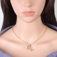 Hot-selling Twelve Constellation Necklaces Wholesale sku image 16