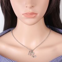 Hot-selling Twelve Constellation Necklaces Wholesale sku image 17