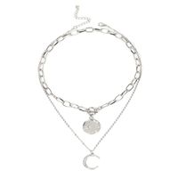 Fashion  Alloy Moon Women's Necklace Clavicle Chain sku image 2