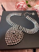 Fashion Love Rhinestone  Chocker Necklace Wholesale sku image 1