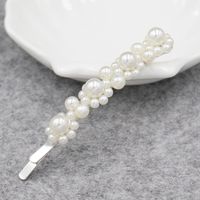 Korean Pearl Hairpin Bangs Headdress Pearl Side Clip Wholesale sku image 9
