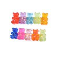 Korea New Cute Cartoon Color Clip Childlike Bear Hairpin Girl Sweet Side Clip  Wholesale main image 6