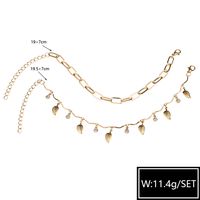 Ethnic Style Rice Bead Flower Anklet Beach Style Simple Bow Leg Chain Wholesale main image 7