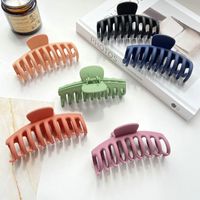 Korean Sweet Frosted Color Clip Make-up Hair Clip  Wholesale main image 2