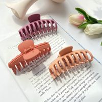 Korean Sweet Frosted Color Clip Make-up Hair Clip  Wholesale main image 4