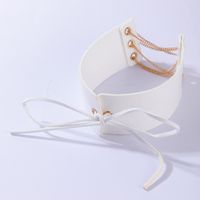 New Fashion Alloy Chain Bow Knot Ethnic Style Necklace Clavicle Chain For Women Wholesale main image 5
