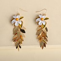 Boucles D&#39;oreilles Pour Femmes Fashion Flower Wild Trendy Diamond Flower main image 4