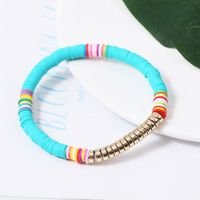 Bohemian Ethnic Style Beaded Multi-layer Rice Bead Mixed Color Elastic Bracelet main image 5